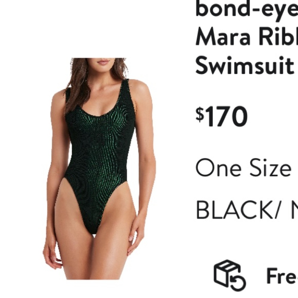 BOUND by Bond-Eye Mara Ribbed One-Piece